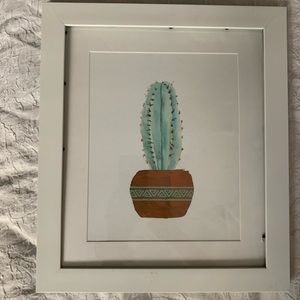 Cactus framed art print
